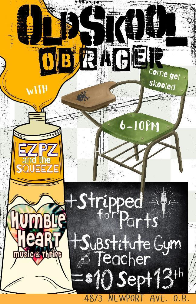EZPZ and the Squeeze | Stripped For Parts | Substitute Gym Teacher