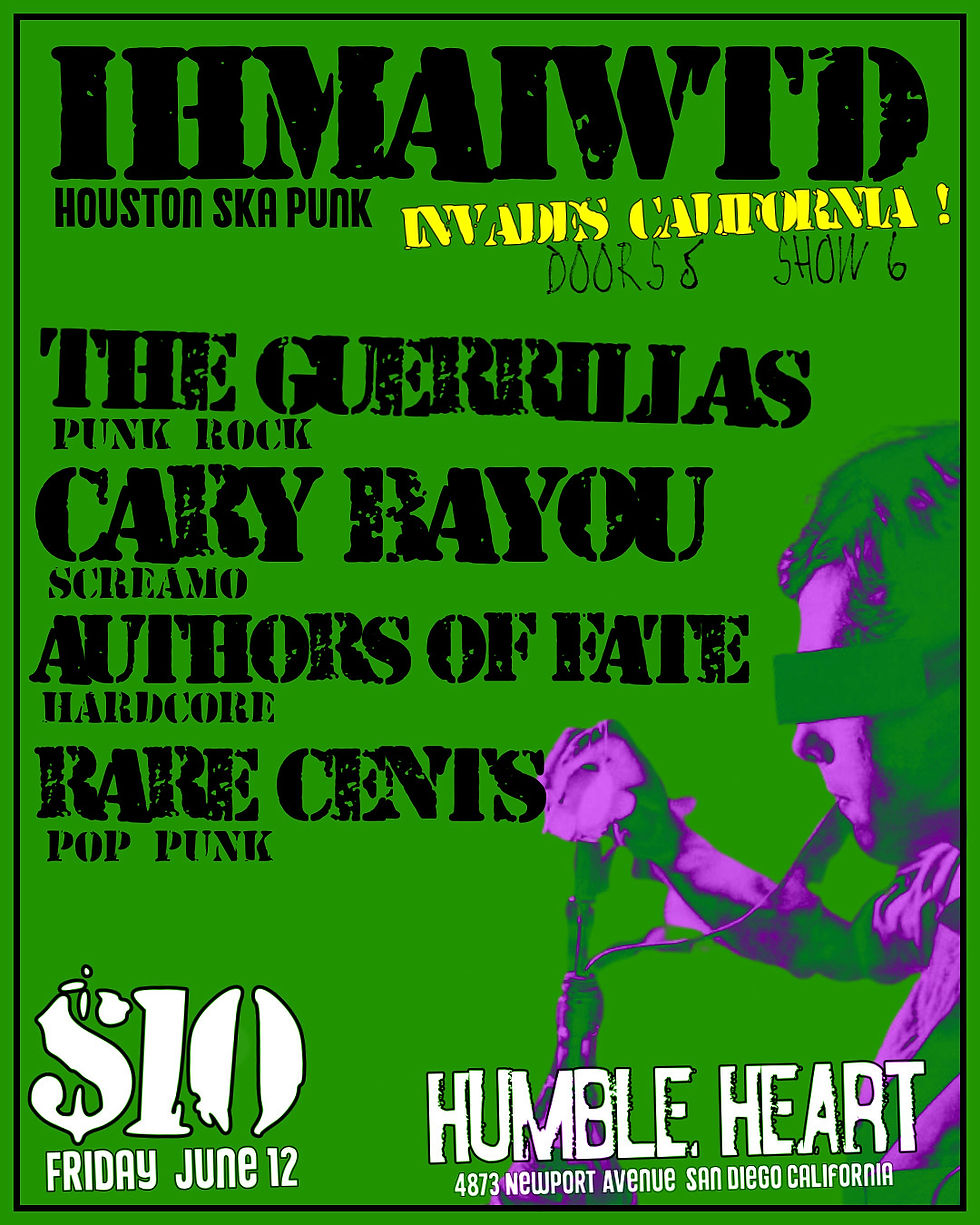 IHMAIWTD | The Guerrillas | Authors Of Fate | Rare Cents