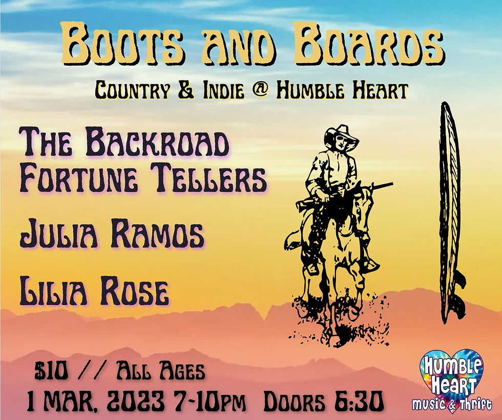 David Hayden and the Backroad Fortune Tellers