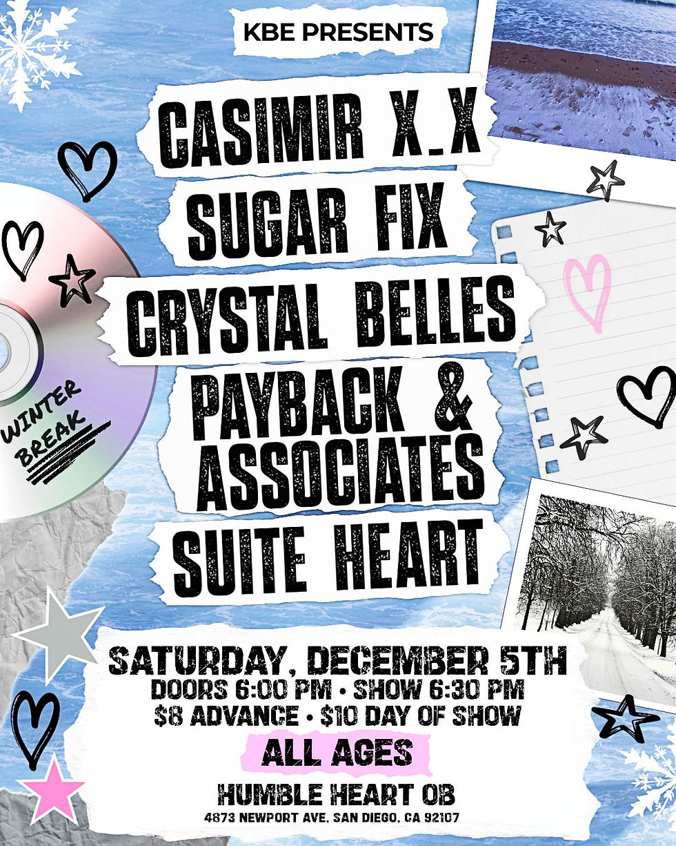 Casimir X_X | Sugar Fix | Crystal Bells | Payback & Associates | Suite Heart