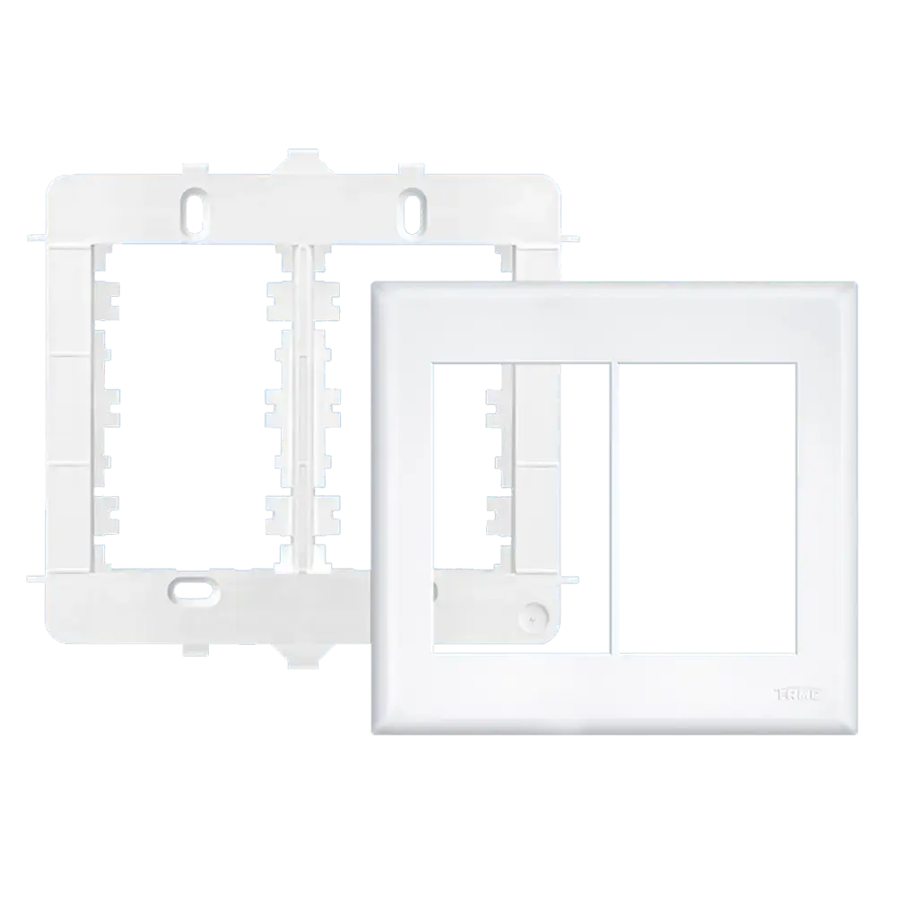 PLACA 4" X 4" COM SUPORTE - 6 MÓDULOS HORIZONTAIS - EVIDENCE REF.2893