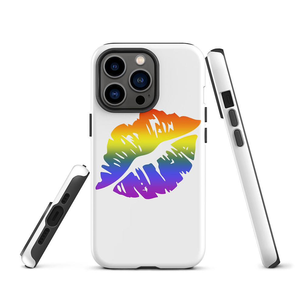 Thumbnail: Rainbow Lips Tough Case for iPhone®