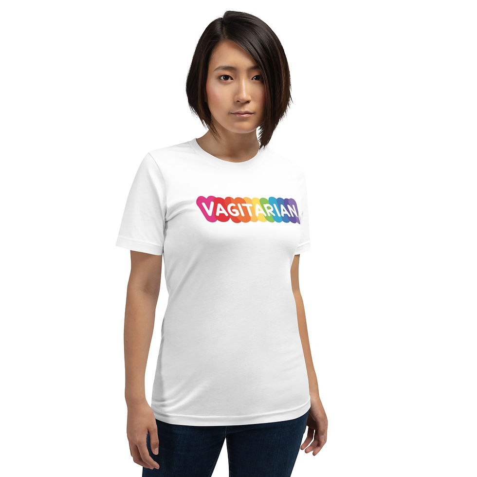 Thumbnail: Vagitarian Colors Unisex t-shirt