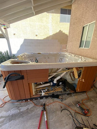 old hot tub