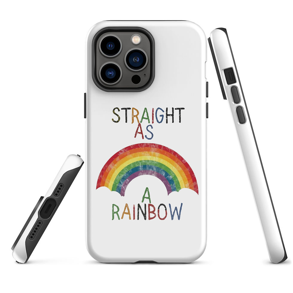 Thumbnail: Straight as a Rainbow Tough Case for iPhone®