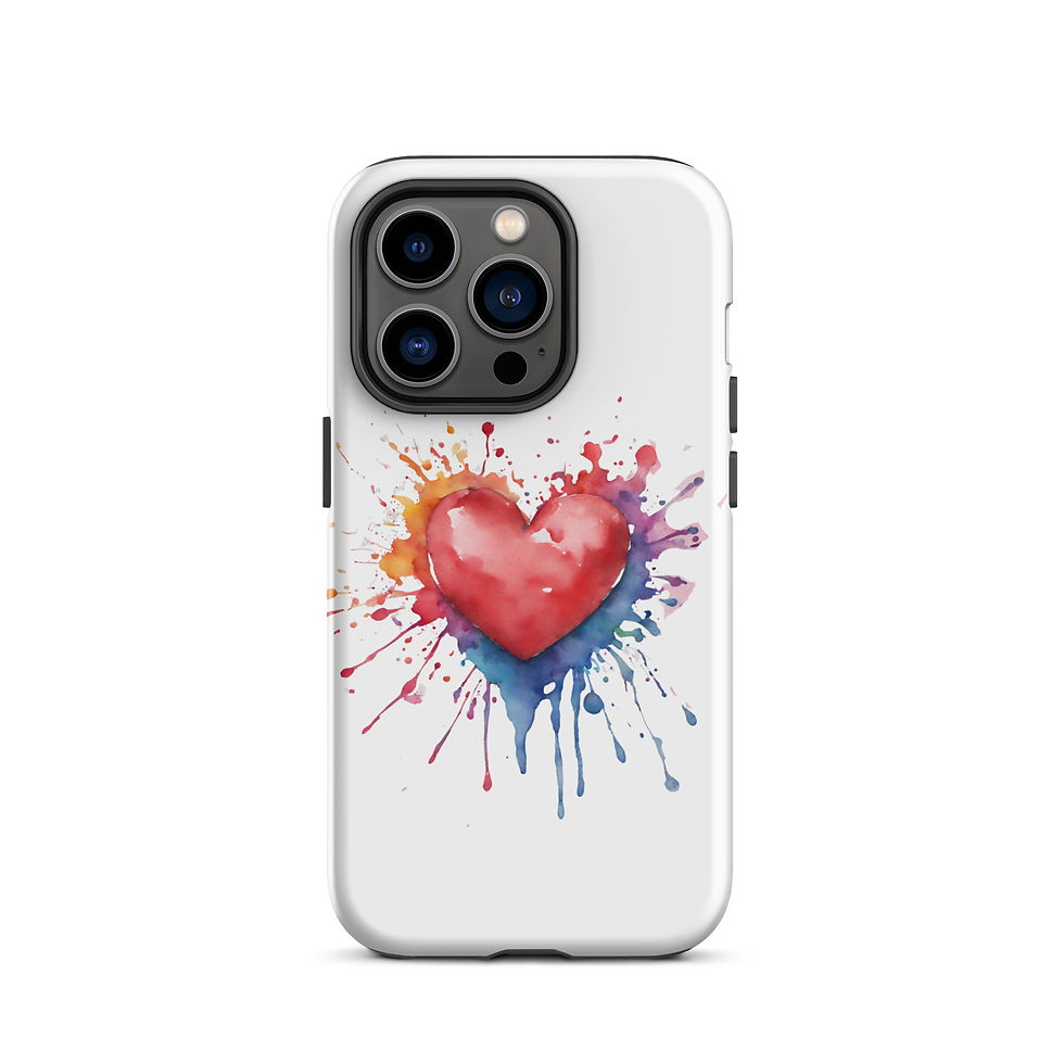 Thumbnail: Heart Splash Tough Case for iPhone®