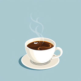 illustration of a cup of coffee
