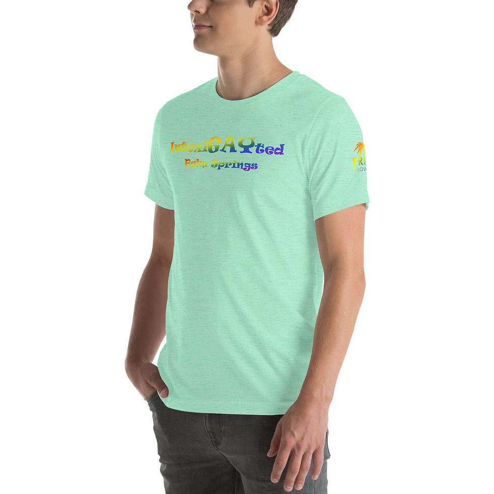 Thumbnail: Intoxigayted Palm Springs Unisex t-shirt