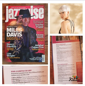 Mica Millar's Heaven Knows at No.1 in Jazz FM Album Chart & featured in Jazzwise