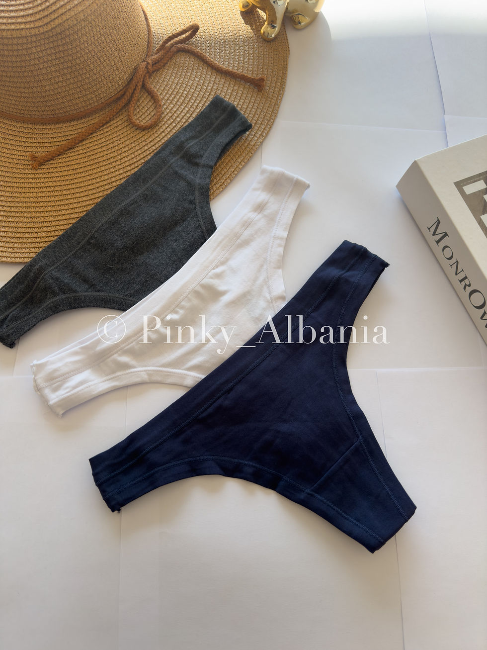 Thumbnail: Tanga pambuk - set 6 pale