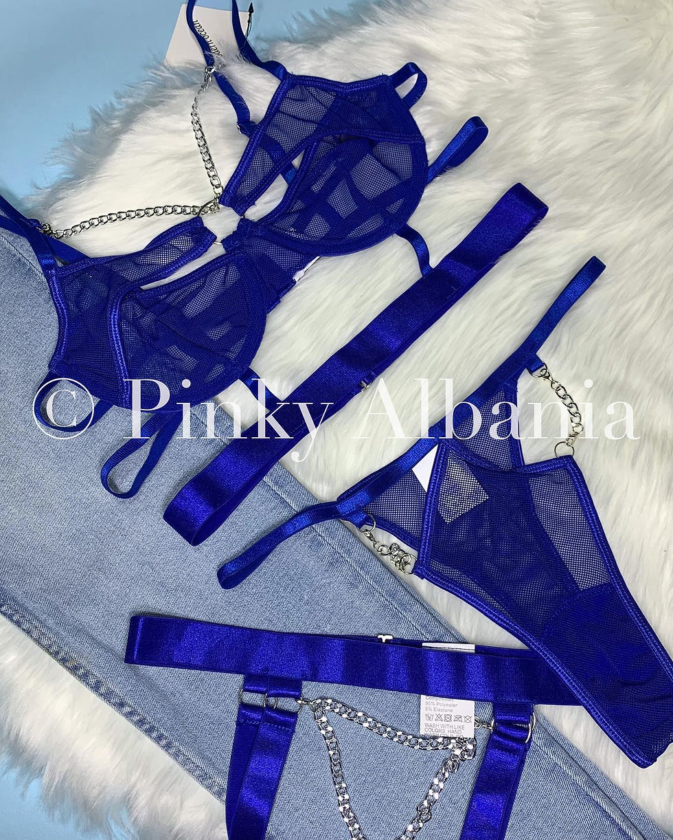 Thumbnail: SET LINGERIE ME 3 PJESE