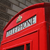 London, United Kingdom - red telephone b