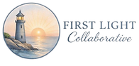 First Light Collaborative logo representing virtual autism evaluation services