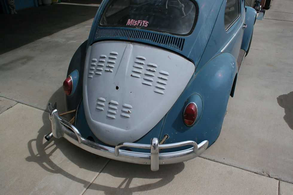 1963 VW bug w/ steel sunroof