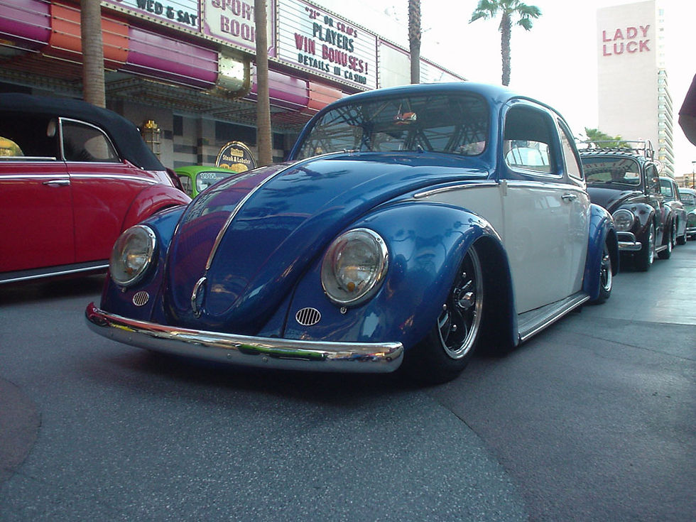 1963 VW bug w/ steel sunroof