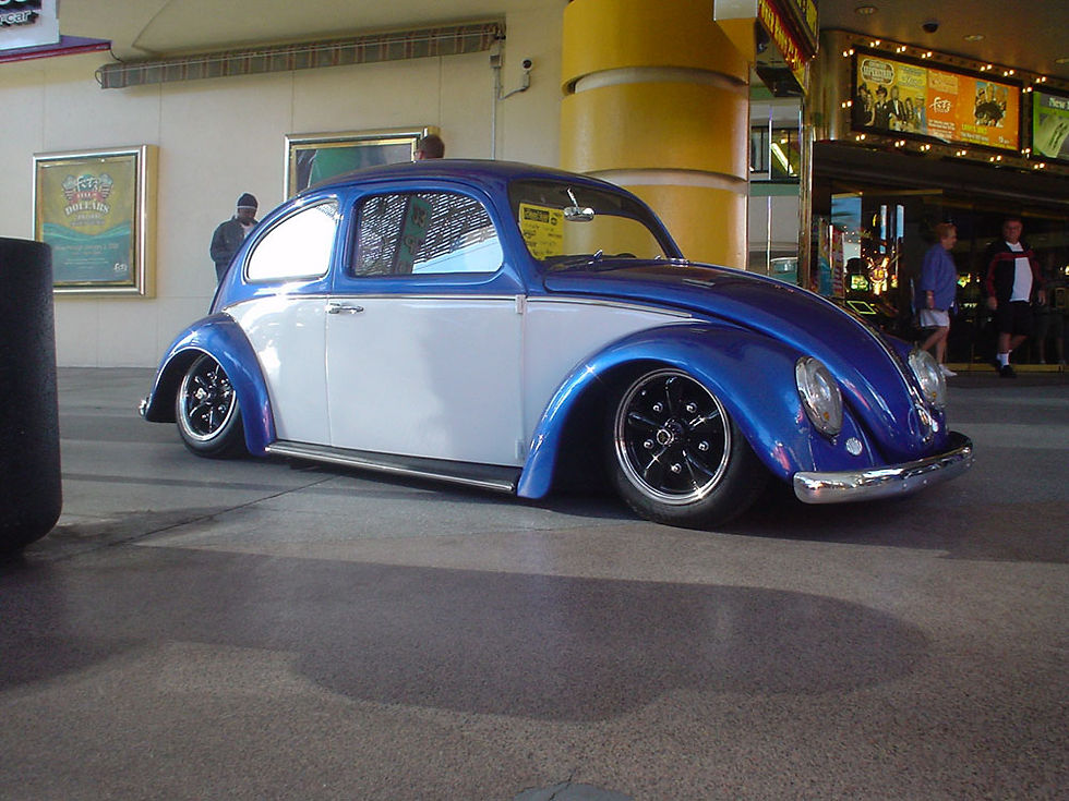 1963 VW bug w/ steel sunroof