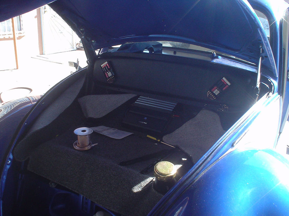 1963 VW bug w/ steel sunroof