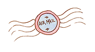 airmail stamp