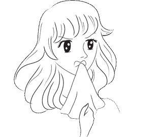 少女漫画風ラインスタンプ 日本 もちろん動くよ 少女漫画lineスタンプ