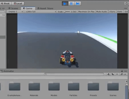 Mario Kart game demo using Unity
