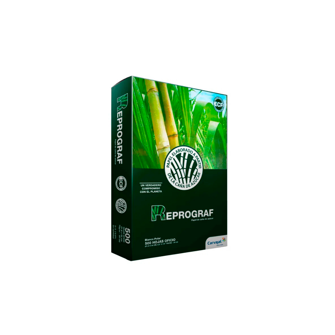 Resma de papel media carta - reprograf