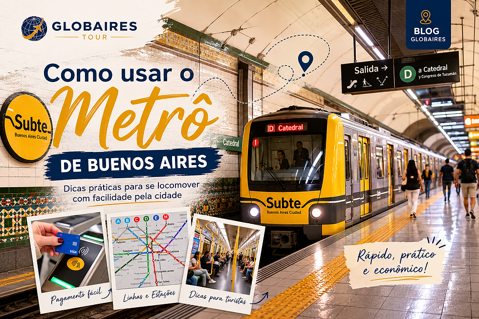 Como usar o metrô de Buenos Aires: guia completo para turistas