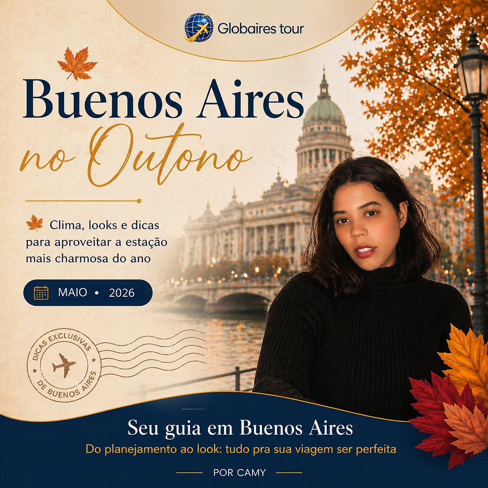 🍂Buenos Aires no Outono: clima, looks de 11 a 17 de Maio