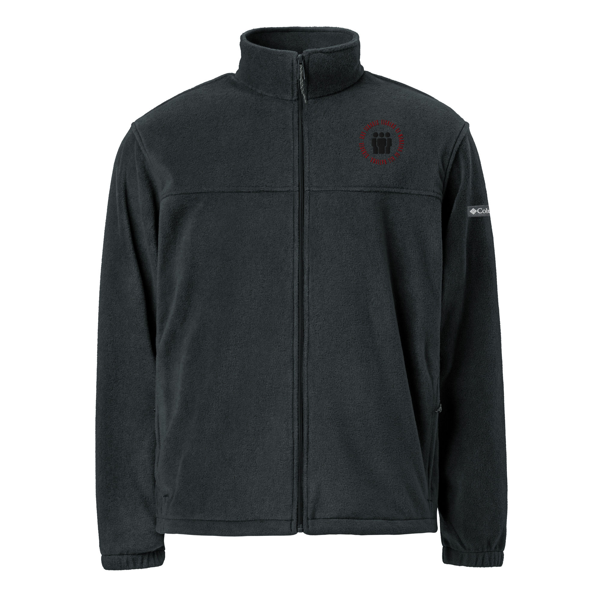 Columbia Fleece Jacket with Maroon Stitching