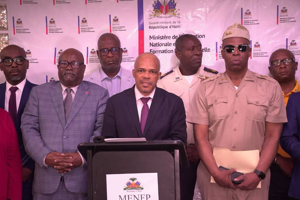 Haïti : Le MENFP annonce des mesures pour une rentrée scolaire réussie le 7 septembre prochain