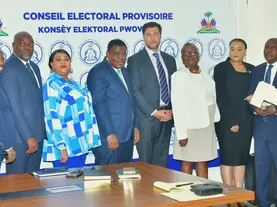 Haïti-Élections-Sécurité : Rencontre CEP et FRG autour  des prochains scrutins