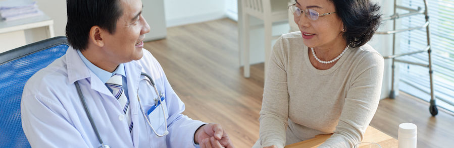 image of a doctor explaining what happens when a QME appointment is missed