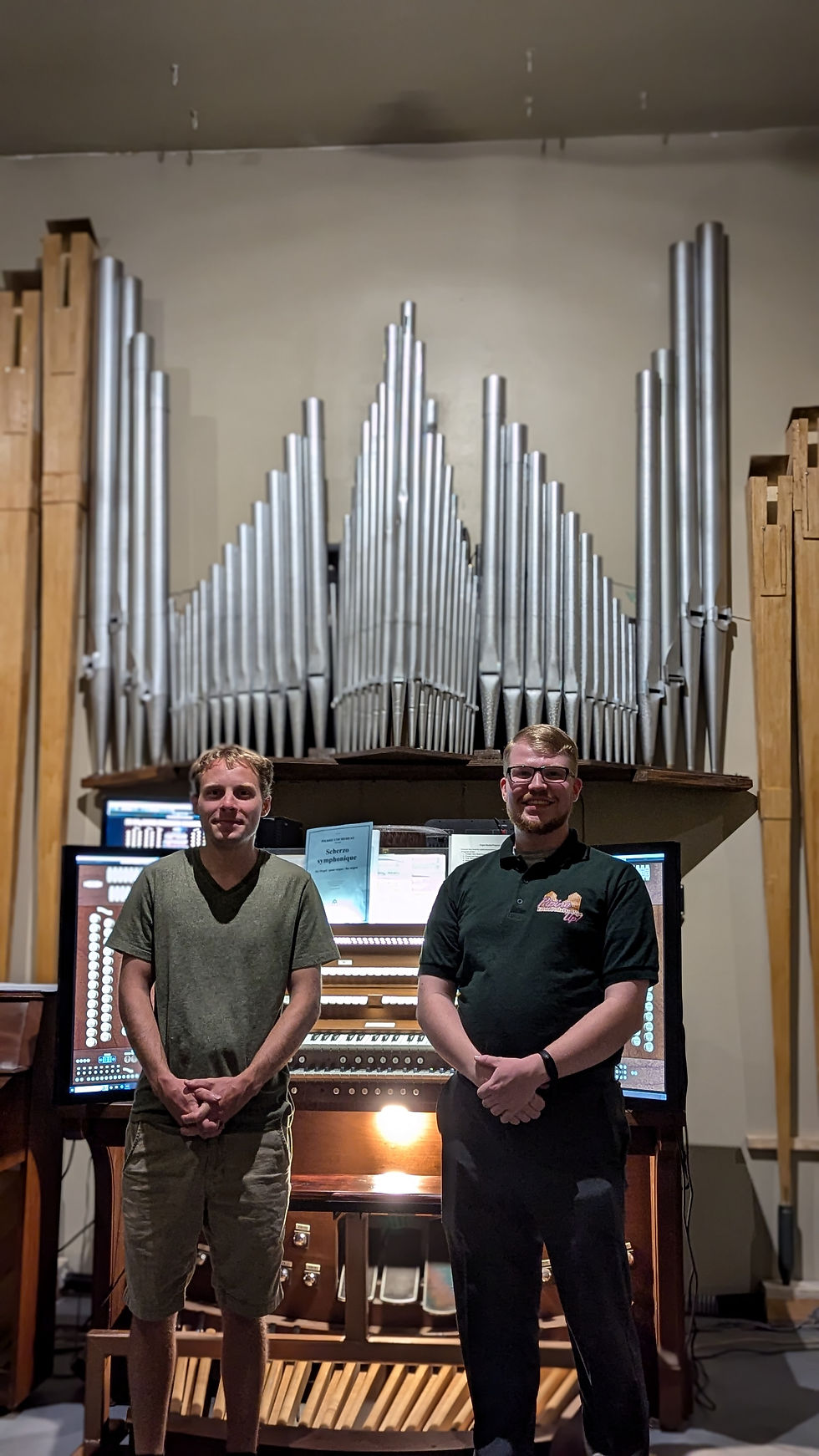 Mark Pall (on left) is the mastermind of this project