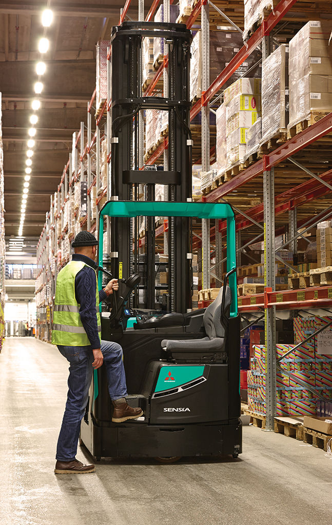 Thumbnail: Elektrische reachtruck Mitsubishi PODEVYN