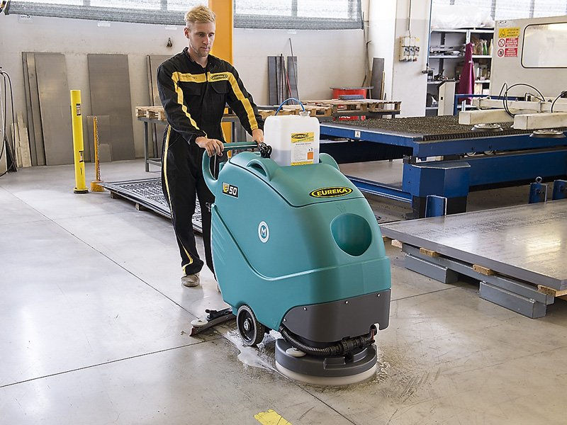 Thumbnail: Eureka schrob- zuigmachine E55 Brussel PODEVYN