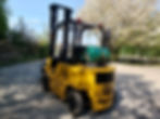 Occasie Gas heftruck Yale België Podevyn