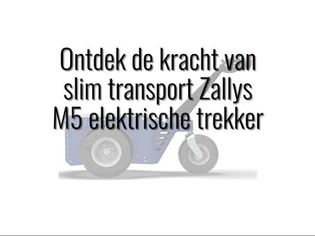 Zallys M5 containertrekker bij Podevyn