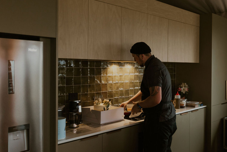 Private chef experience at Wild Canvas Pōhutukawa Tent