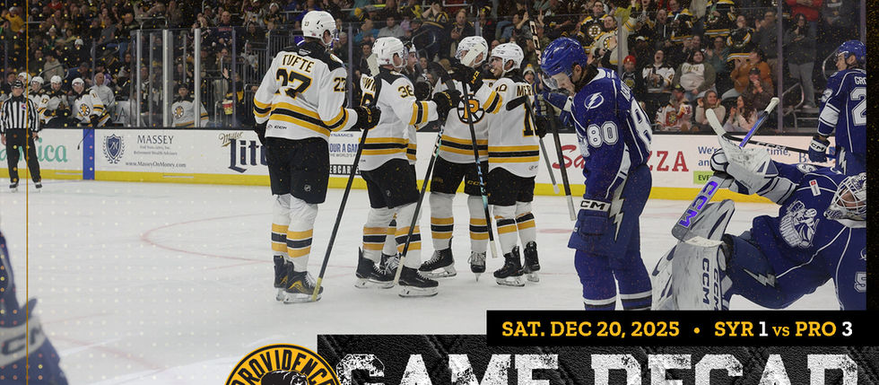 MERKULOV’S HAT TRICK PUTS P-BRUINS PAST CRUNCH