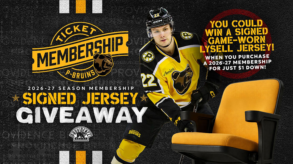 Image of fabian lysell wearing the jersey to be raffled off to one luck member who purchases a new membership.
