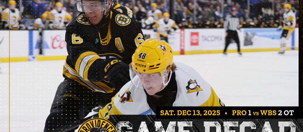 P-BRUINS EARN POINT IN OVERTIME LOSS TO PENGUINS