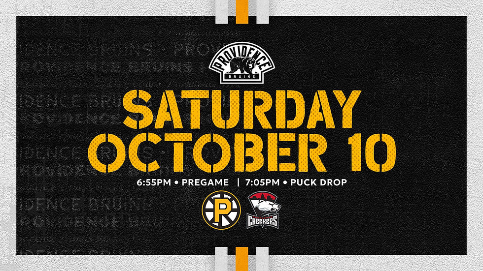Providence Bruins promo schedule