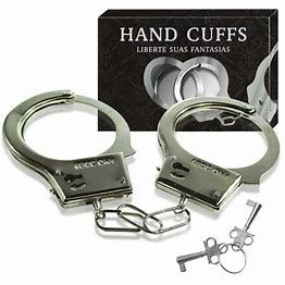 Algema Em Metal Hands Cuffs
