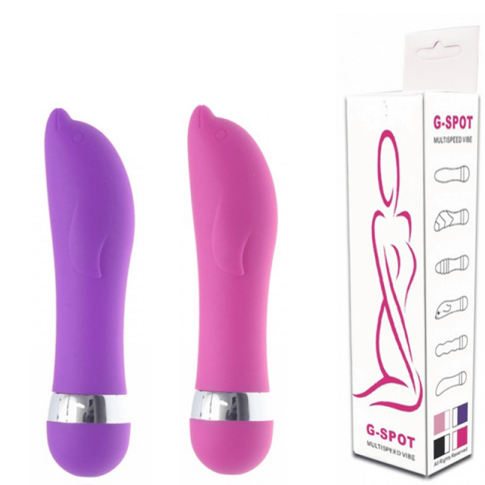Vibrador Formato Golfinho Multivelocidade