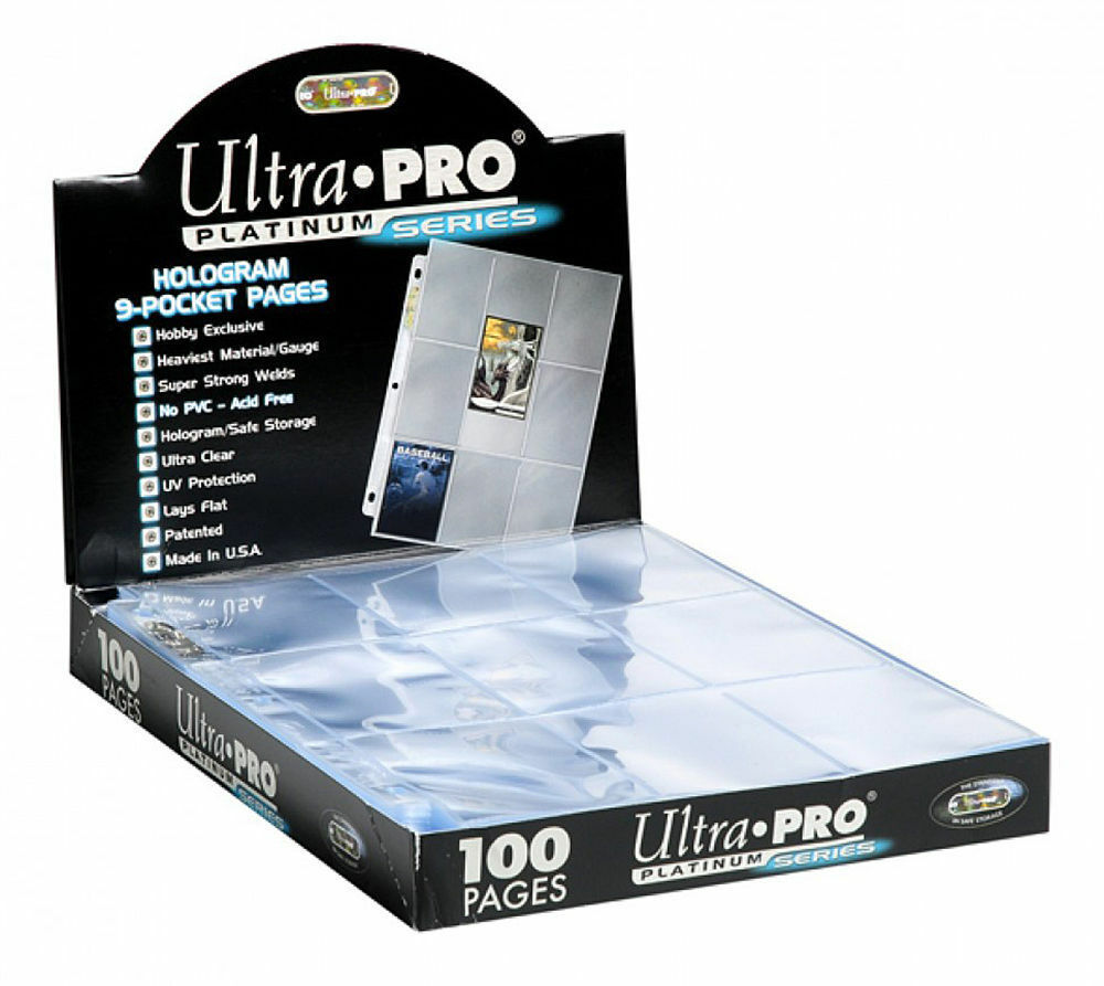 Ultra PRO: Platinum Series Pocket Pages (100ct) - Pokemon / Magic Sleeves