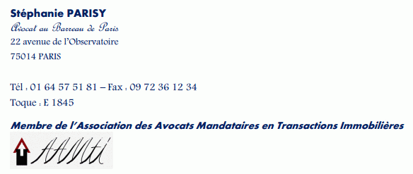 Avocat immobilier Paris