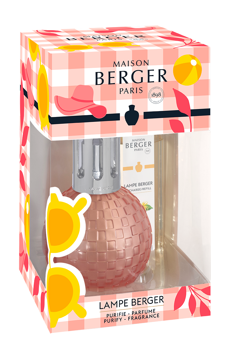 Thumbnail: Disco Peach Estivale Lamp Set with Fruity Sun