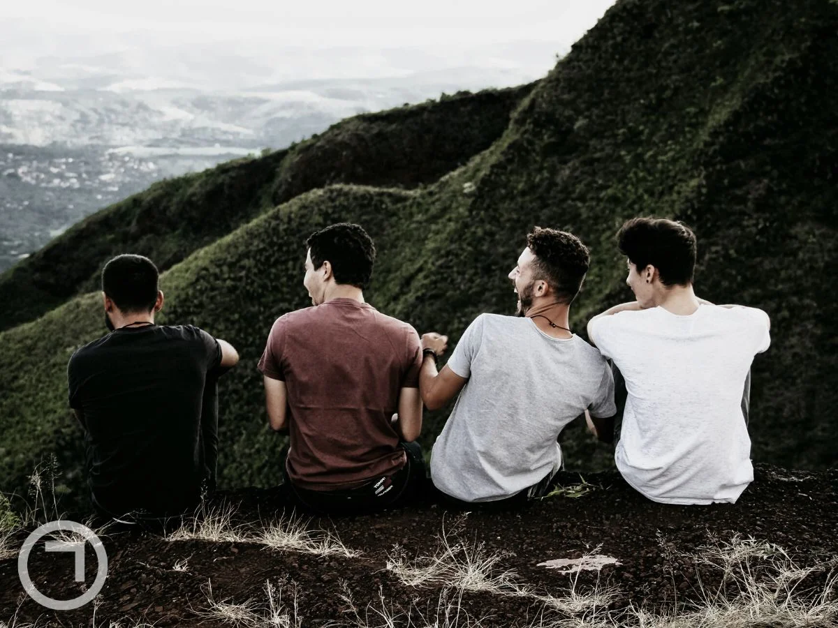 Four friends on an outing