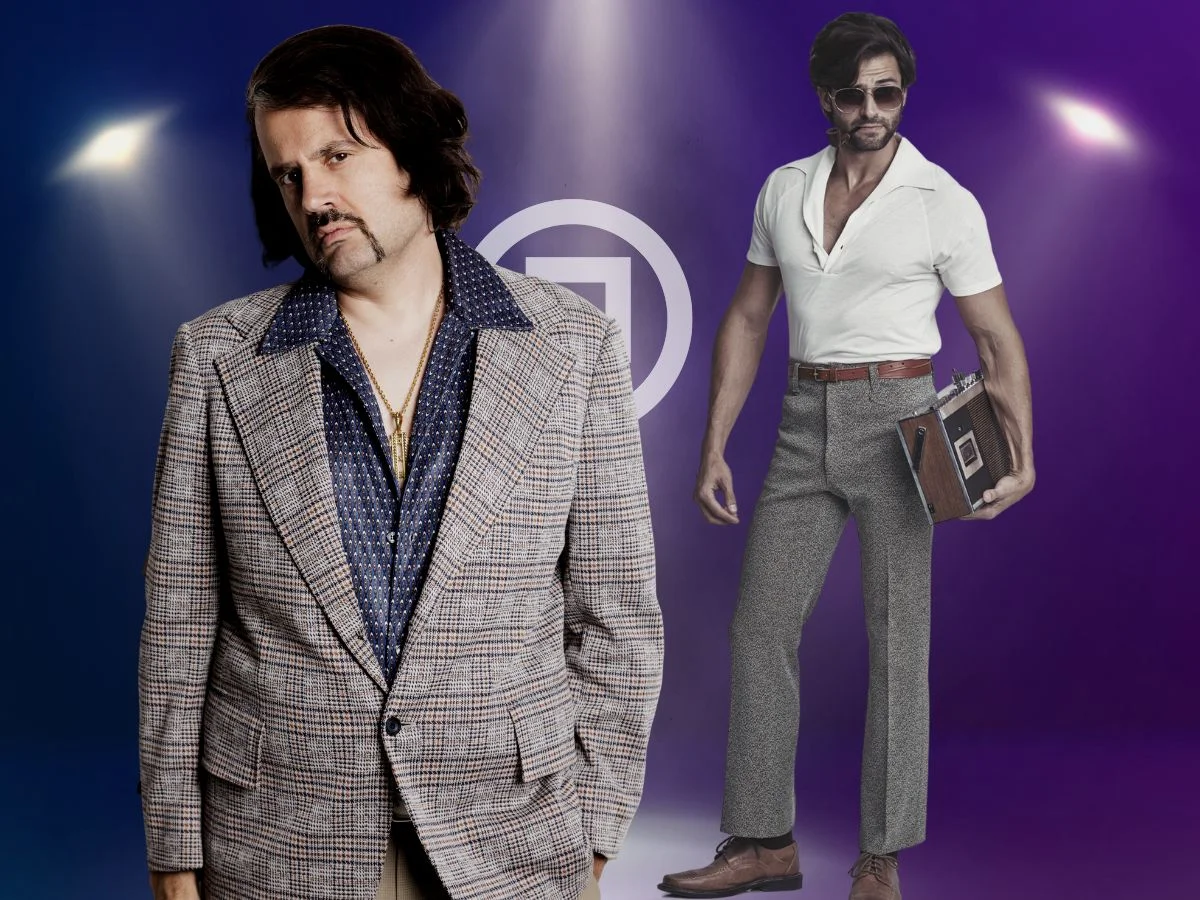 Men in stylish outfits