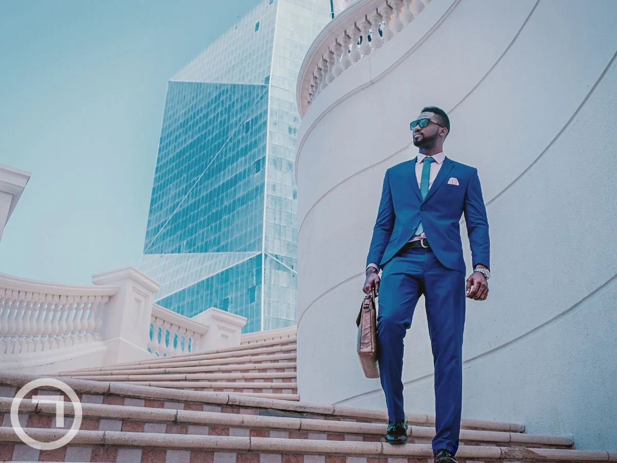 A man in formals