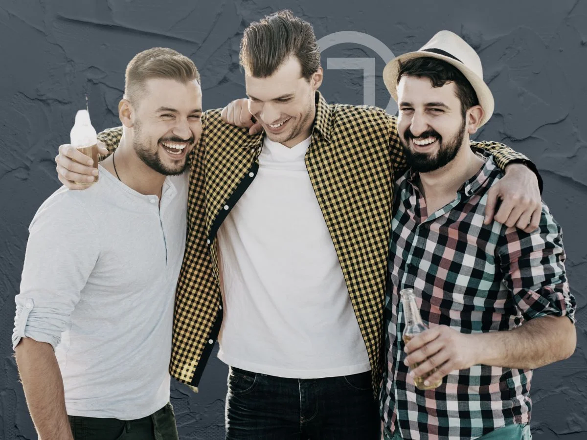 3 friends together
